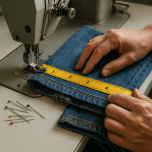 Jeans Hemming